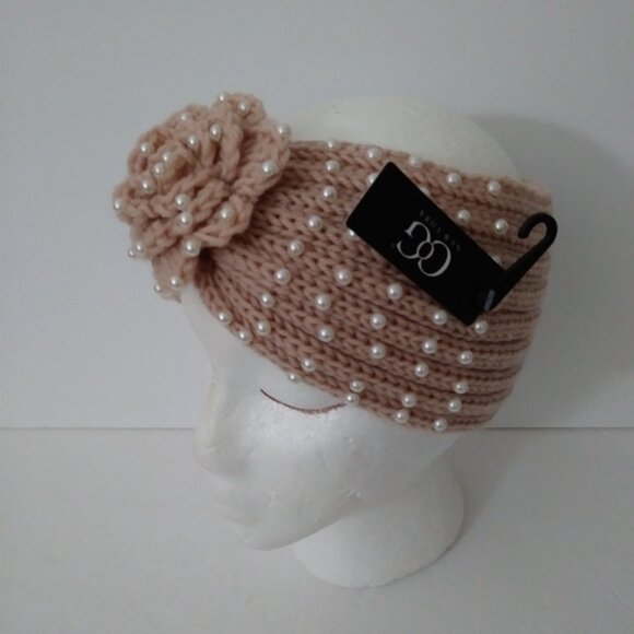 CoG New York Accessories Pearl Knit Headband - Picture 2 of 12